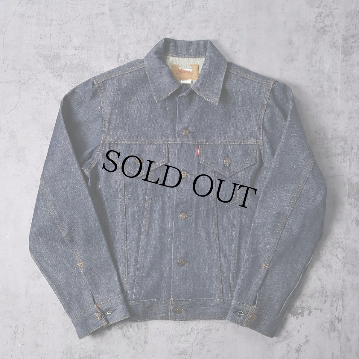 画像1: 70〜80's Levi's 70505 USA製 デニムジャケット DEADSTOCK size38 (1)