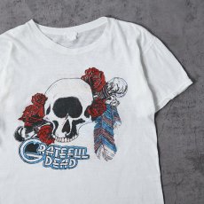 画像1: 70〜80's GRATEFUL DEAD ロックバンド プリントTシャツ (1)