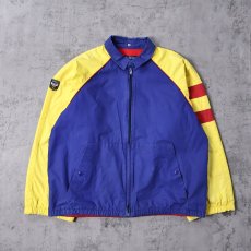 画像1: 90's Ralph Lauren ユニパッチ コットンジャケット L (1)