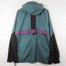 画像2: 90's NIKE ACG ロゴ刺繍 アノラックパーカー L (2)