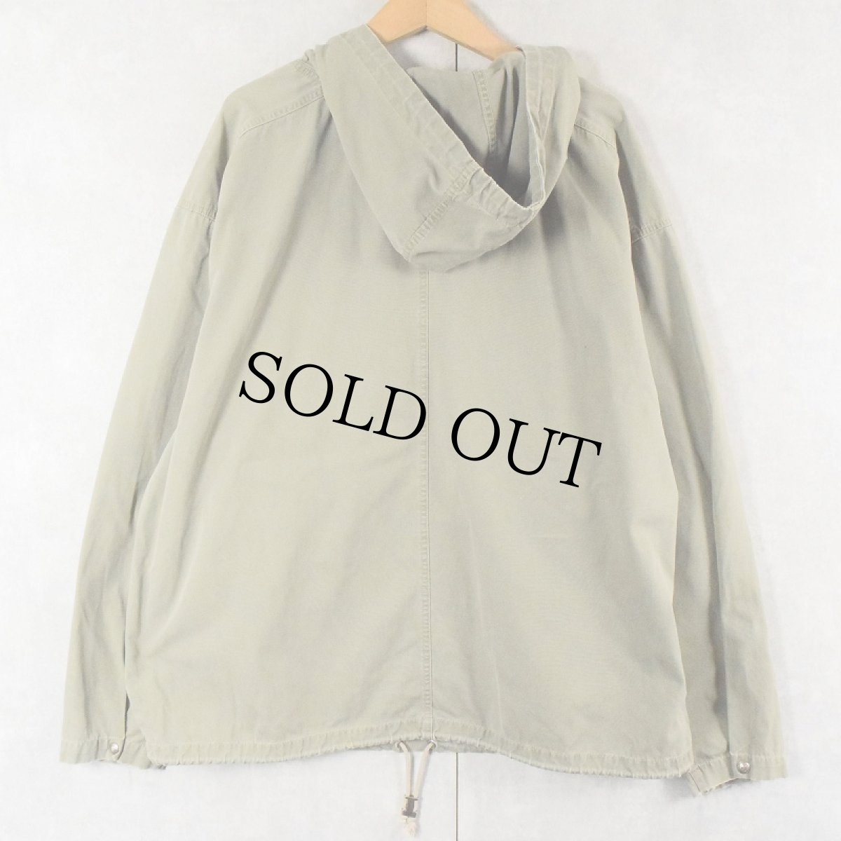 画像2: GAP コットンアノラックパーカー XL (2)