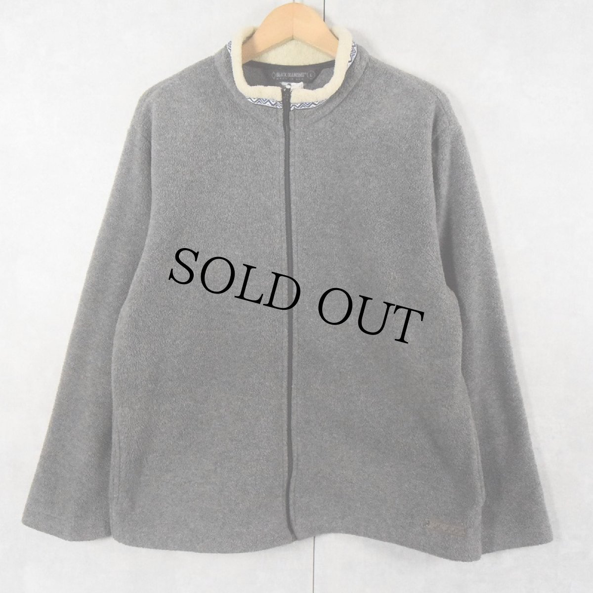 画像1: 90's BLACK DIAMOND USA製 フリースジャケット L (1)