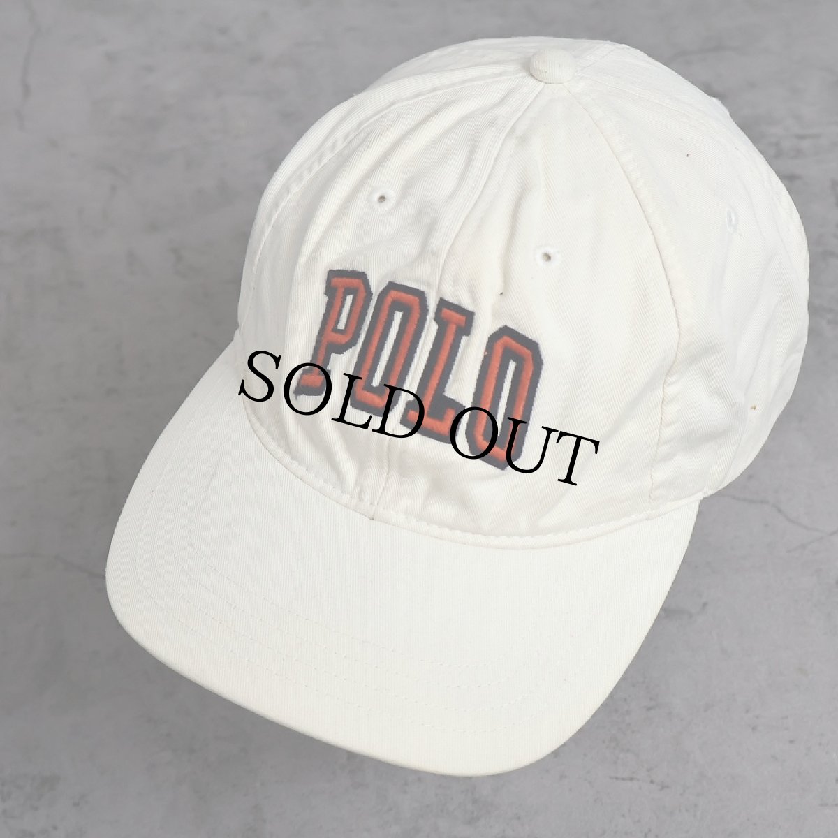 画像1: POLO SPORT Ralph Lauren ロゴ刺繍 コットンキャップ (1)
