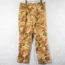 画像2: 80's RANGER カモ柄 リバーシブルコットンパンツ W29-35 (2)