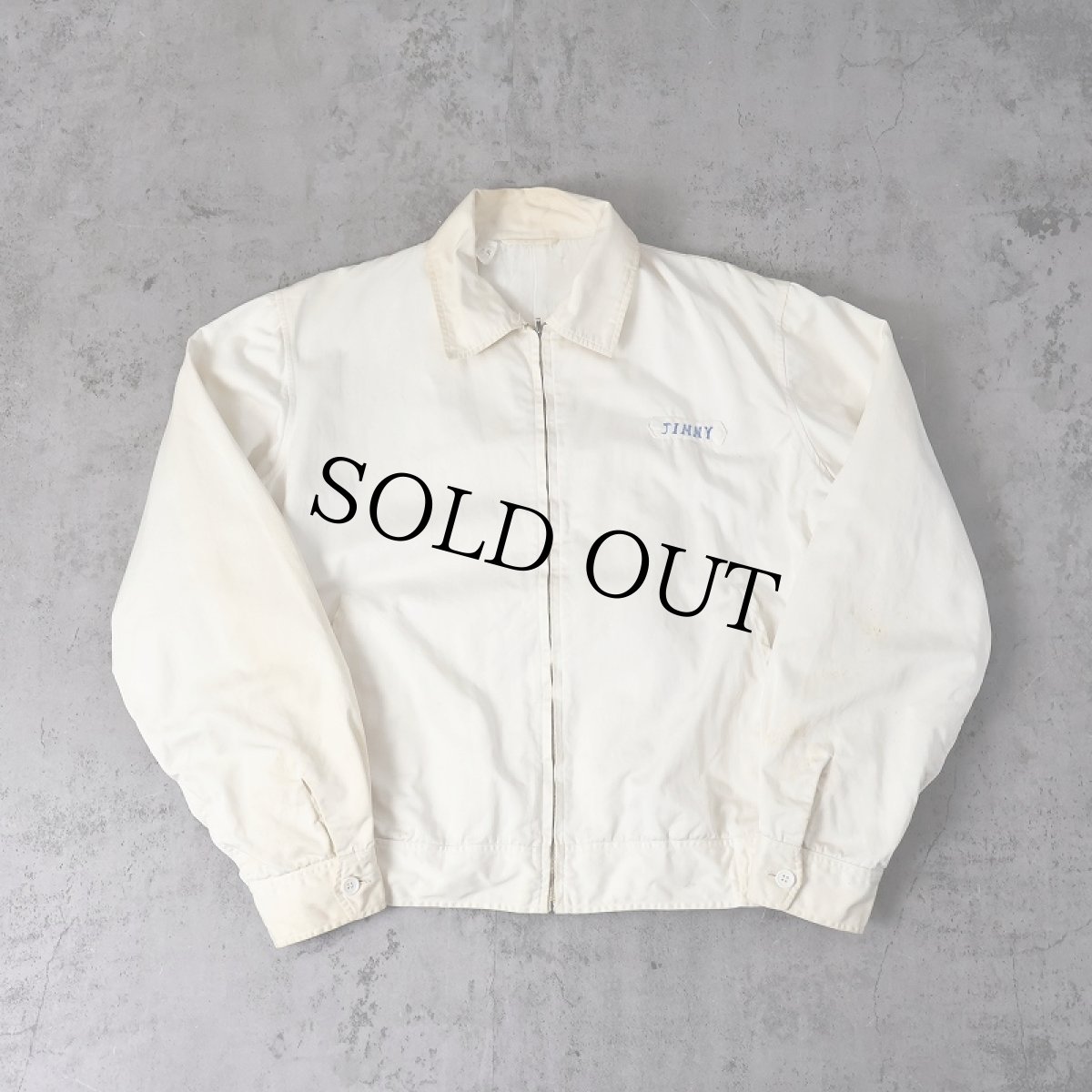 画像2: 60's "KUMA STATION CHITOSE HOKKAIDO JAPAN 1962-64" スーベニアジャケット (2)