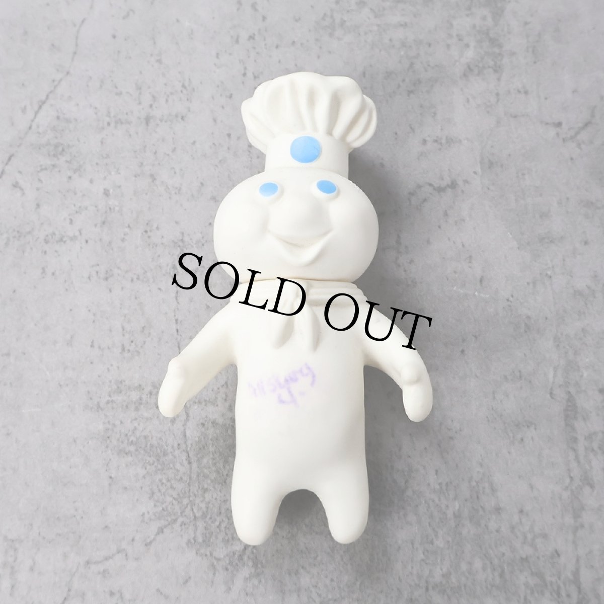 画像1: 70's Pillsbury Doughboy ソフビドール (1)