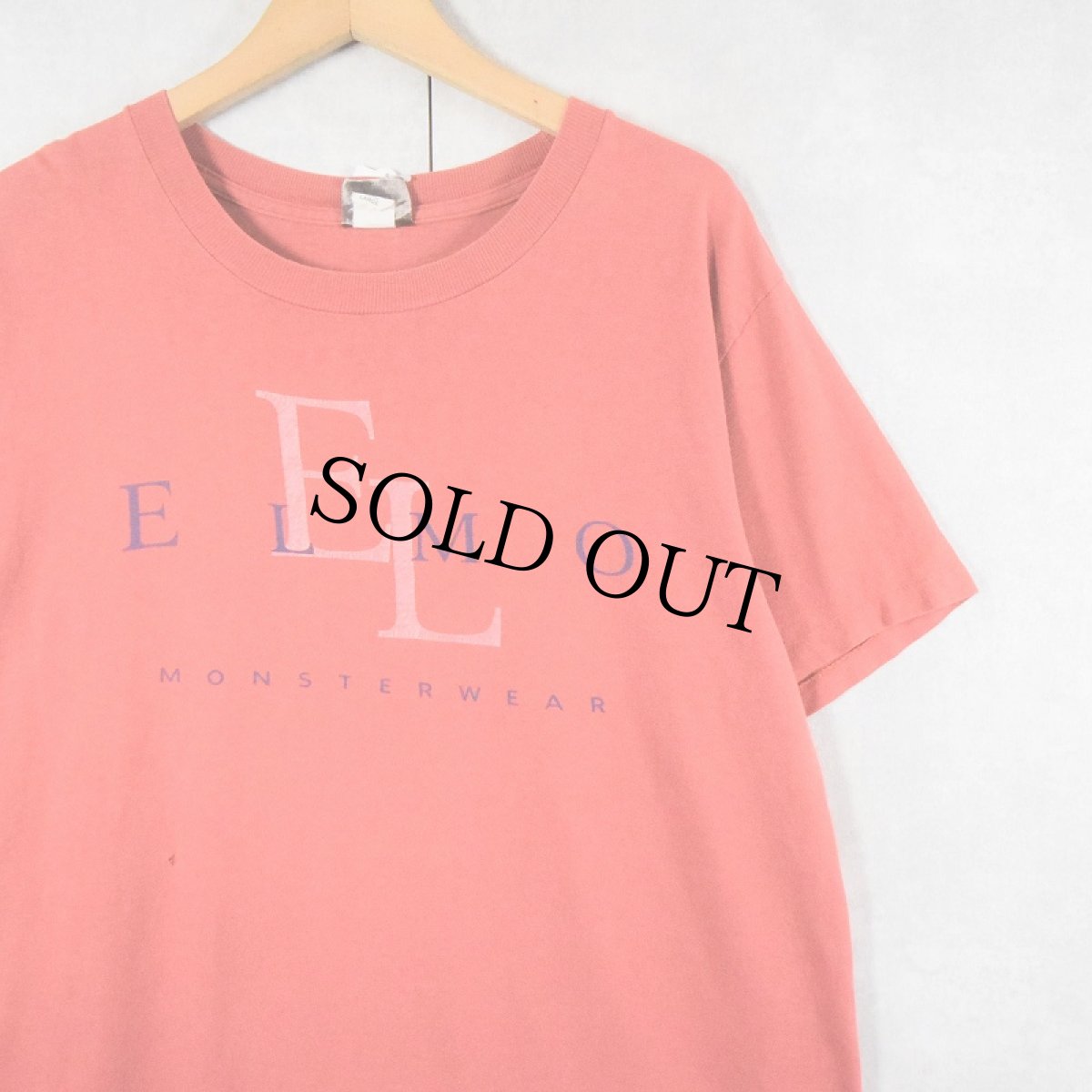 画像2: 90's USA製 ELMO "Calvin Klein" パロディプリントTシャツ L (2)