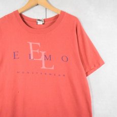 画像2: 90's USA製 ELMO "Calvin Klein" パロディプリントTシャツ L (2)