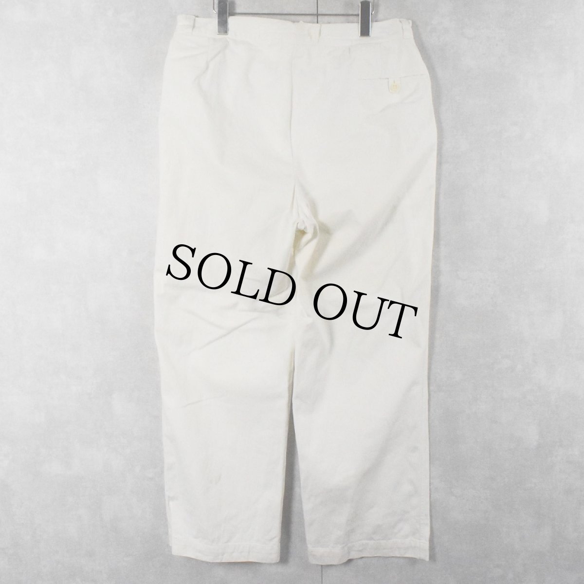 画像2: 50's SANFOR R.Determeyer コットンパンツ W36 (2)