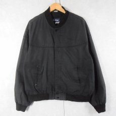 画像1: 80〜90's Par Four ダービージャケット BLACK XL (1)