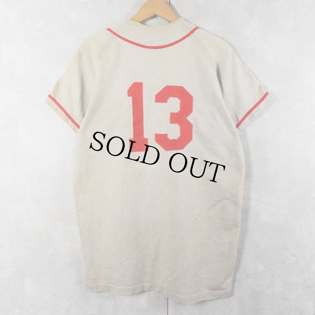 画像2: 60's Russell Southern フルジップベースボールシャツ L (2)