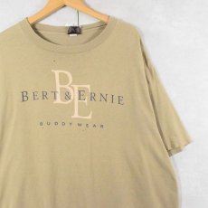 画像2: 90's USA製 BERT&ERNIE "Calvin Klein" パロディプリントTシャツ XL (2)