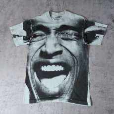 画像1: 90's SILVER TAB USA製 大判プリントTシャツ M (1)