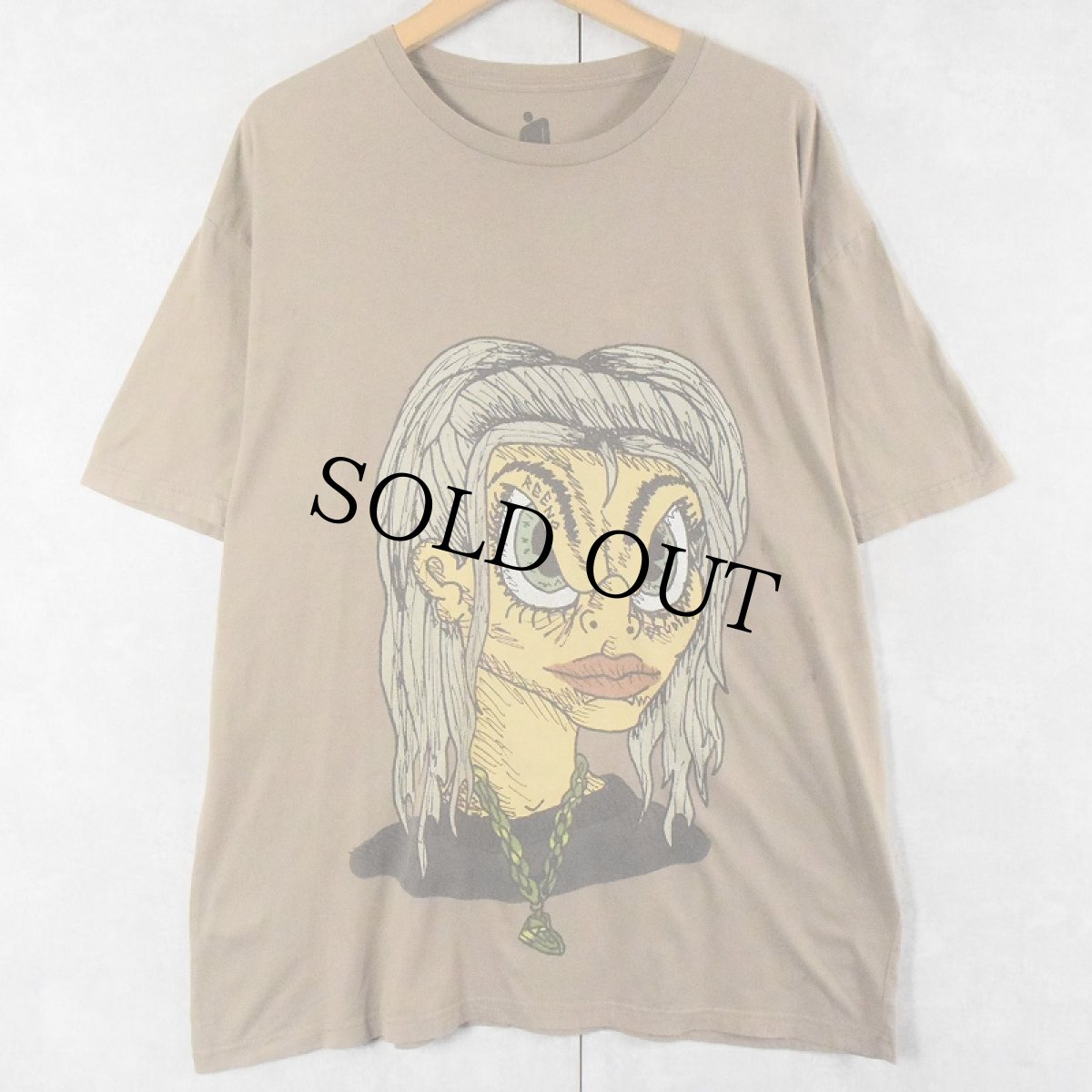 画像1: Billie Eilish ミュージシャンTシャツ XL (1)