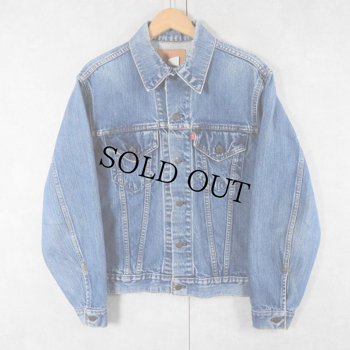 画像1: 70's Levi's 70505 USA製 デニムジャケット SIZE40 (1)