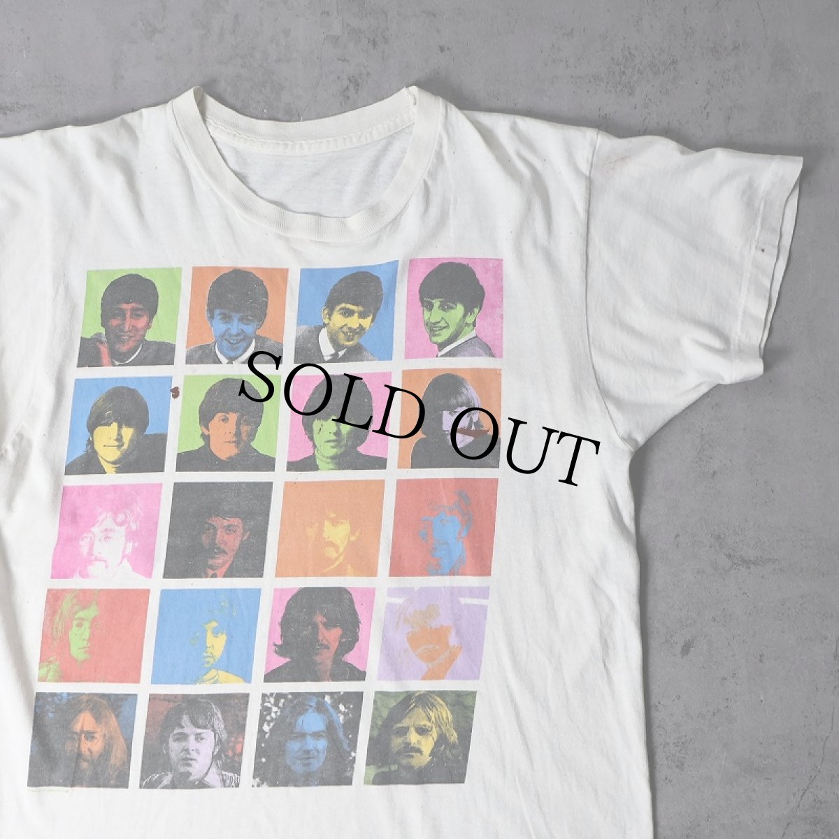 画像1: 80's THE BEATLES USA製 ロックバンドTシャツ (1)