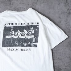 画像1: THE BEATLES "LIVEPOOL DAYS" ASTRID KIRCHHERR & MAX SCHELER ロックバンド フォトプリントTシャツ L (1)