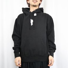 画像2: Billie Eilish ミュージシャンスウェットフーディー BLACK M (2)