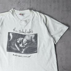 画像1: 90's The Subdudes USA製 "Annunciation" ルーツロックグループ プリントTシャツ XL (1)