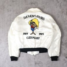 画像1: 80's PEGENSBURG GERMANY "スピーディー・ゴンザレス" 中綿入り スーベニアジャケット (1)