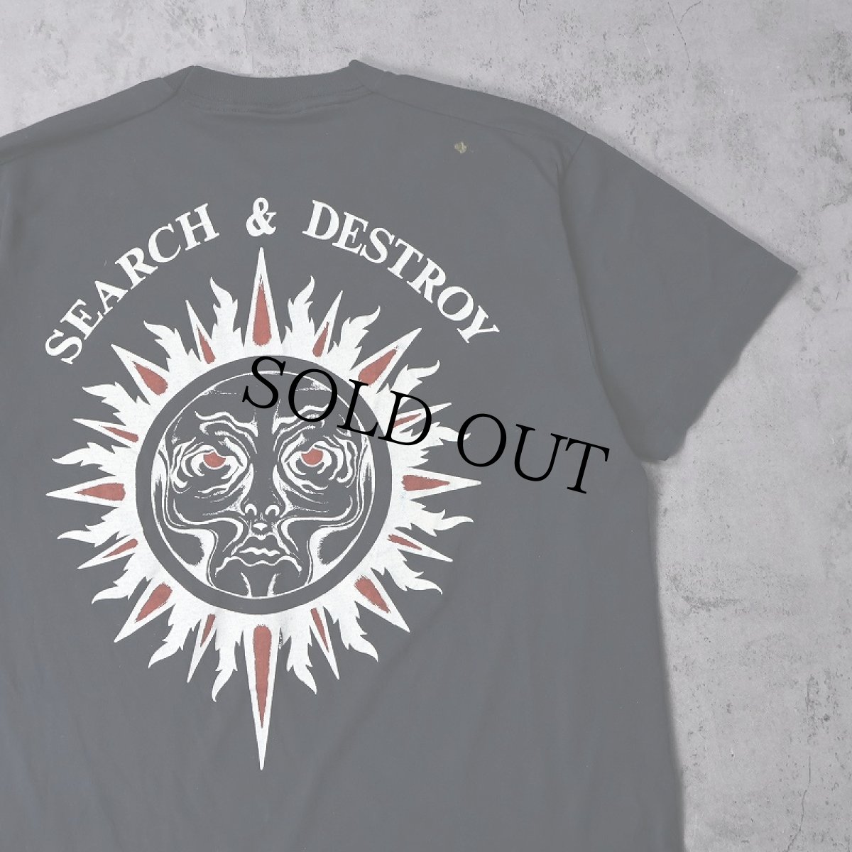 画像1: 90's Rollins Band "Search & Destroy" ロックバンドプリントTシャツ (1)