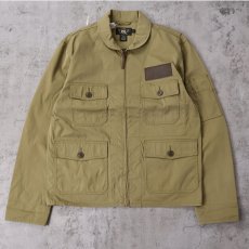 画像1: Ralph Lauren RRL  "U.S.NAVY TYPE" コットン×ナイロン サマーフライトジャケット M (1)
