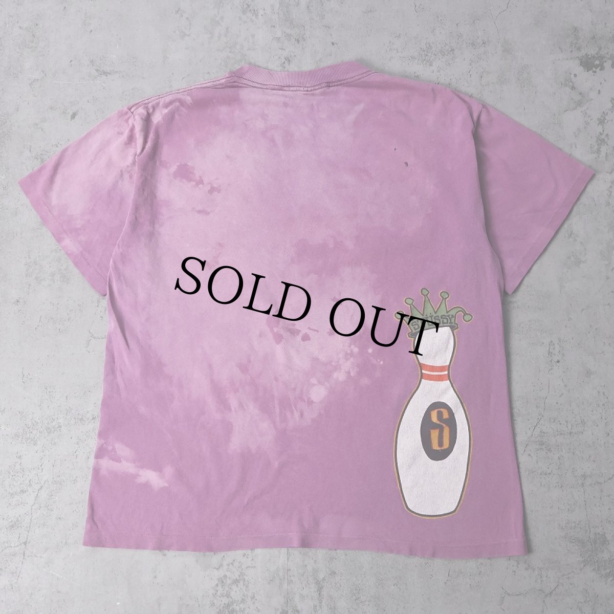 画像2: 80's STUSSY USA製 "KING PIN GEAR" プリントTシャツ XL (2)