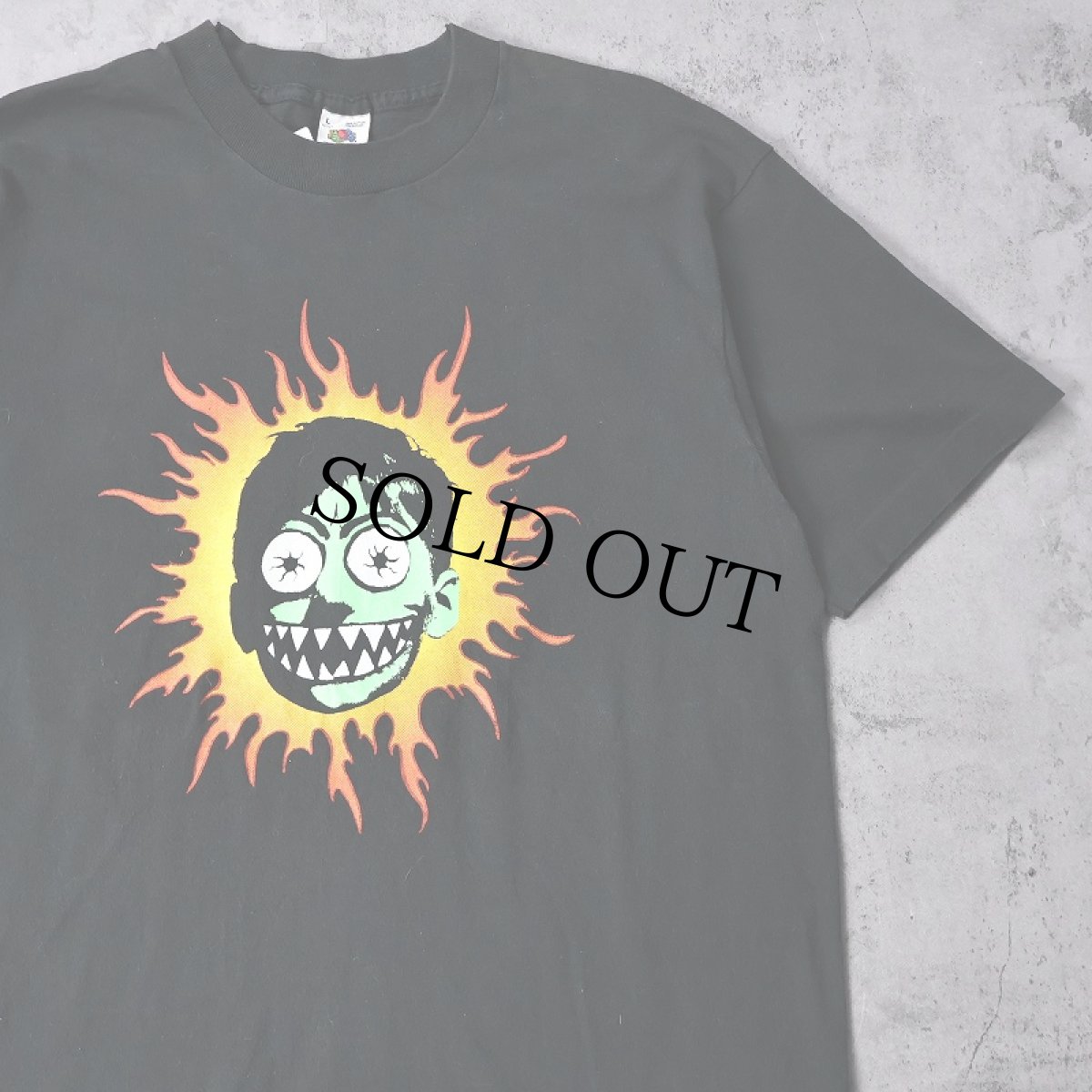 画像1: 90's DIDJITS USA製 パンクロックバンドプリントTシャツ L (1)