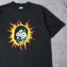 画像1: 90's DIDJITS USA製 パンクロックバンドプリントTシャツ L (1)