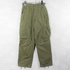 画像1: 60's U.S.ARMY コットンポプリン ジャングルファティーグパンツ 3rd X-SMALL REGULAR (1)