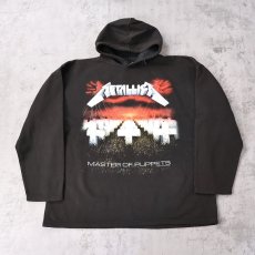 画像2: METALLICA "MASTER OF PUPPETS" ロックバンドスウェットフーディー XL (2)