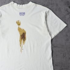 画像2: 90's Nine Inch Nails "The Downward Spiral" ロックバンドプリントTシャツ  (2)