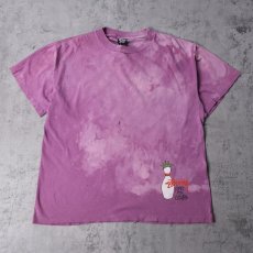 画像1: 80's STUSSY USA製 "KING PIN GEAR" プリントTシャツ XL (1)