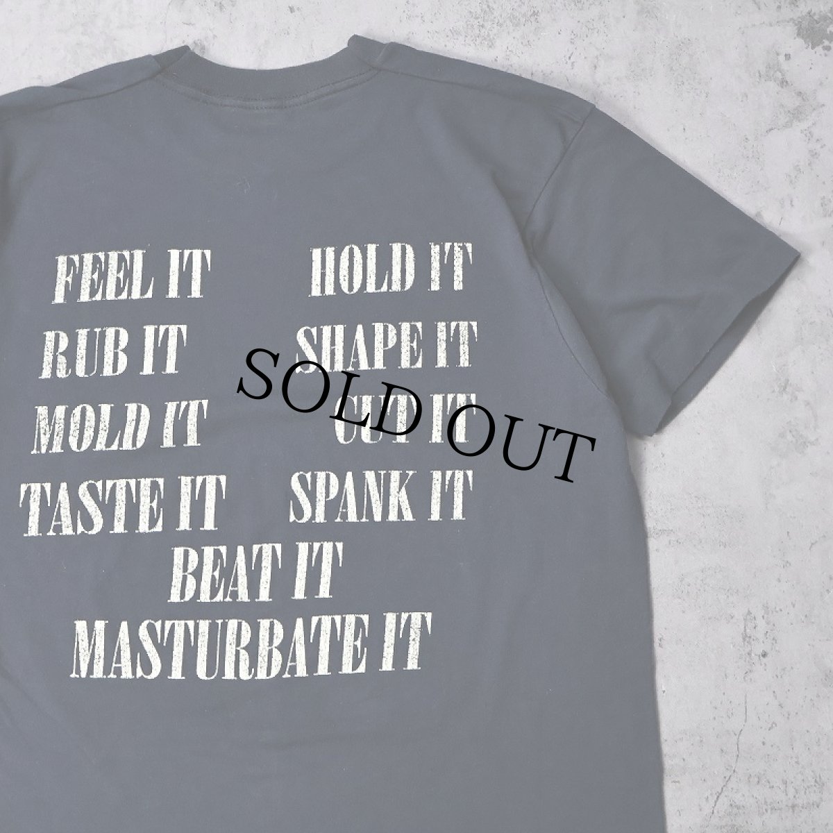 画像2: 80's NIRVANA "About a Girl" ロックバンド プリントTシャツ BLACK L (2)