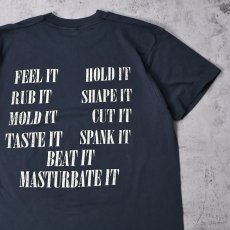 画像2: 80's NIRVANA "About a Girl" ロックバンド プリントTシャツ BLACK L (2)
