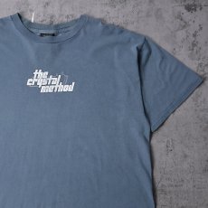 画像1: 90's The Crystal Method エレクトロニックミュージック デュオ プリントTシャツ XL (1)