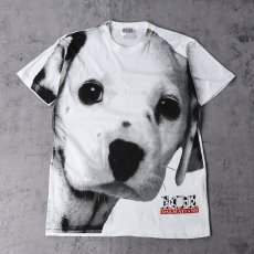 画像1: 90's Disney 101 DALMATIANS 映画 大判プリントTシャツ M (1)
