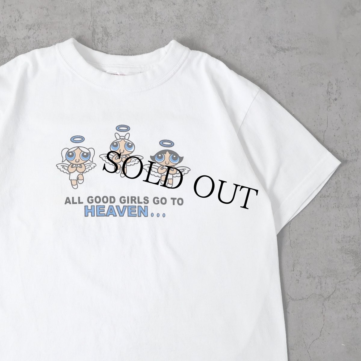 画像1: The Powerpuff Girls キャラクタープリントTシャツ M (1)
