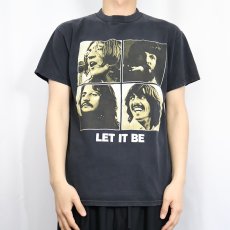 画像3: 2005 THE BEATLES "LET IT BE" ロックバンドTシャツ BLACK M (3)