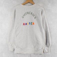 画像2: 90's Champion REVERSE WEAVE USA製 "ST. JOSEPH REGIONAL" 刺繍入り 染み込みプリントスウェット XL (2)