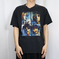 画像3: 2000's THE BEATLES ロックバンドTシャツ BLACK L (3)