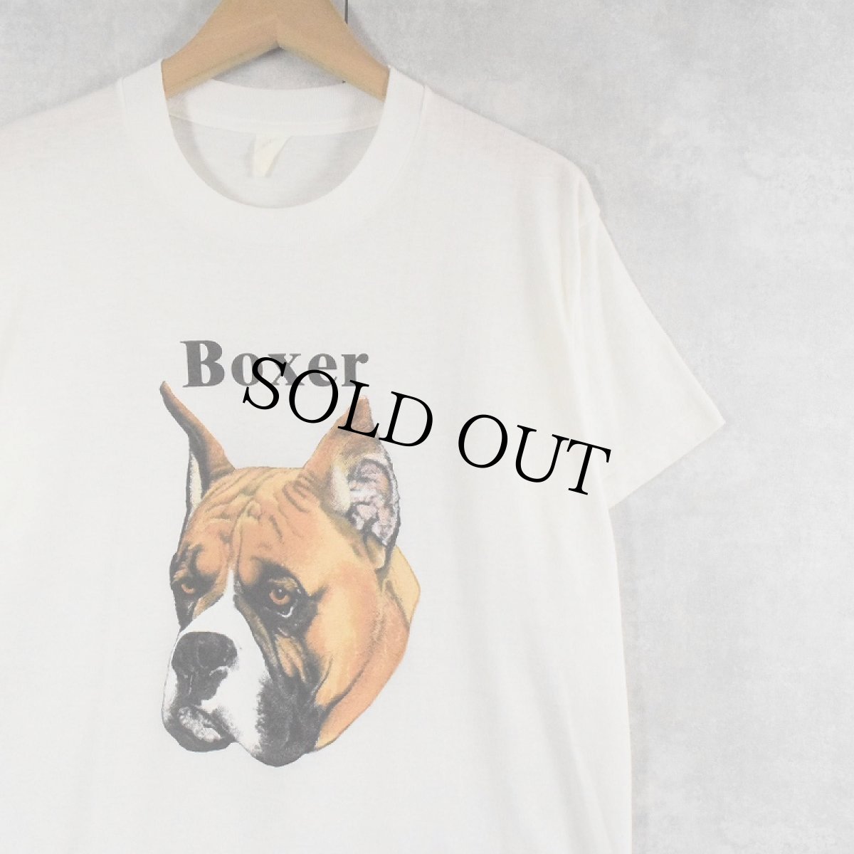 画像1: 70〜80's "Boxer" 犬プリントTシャツ (1)