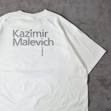 画像2: kazimir malevich "suprematism" Guggenheim Museum アートプリントTシャツ XL (2)