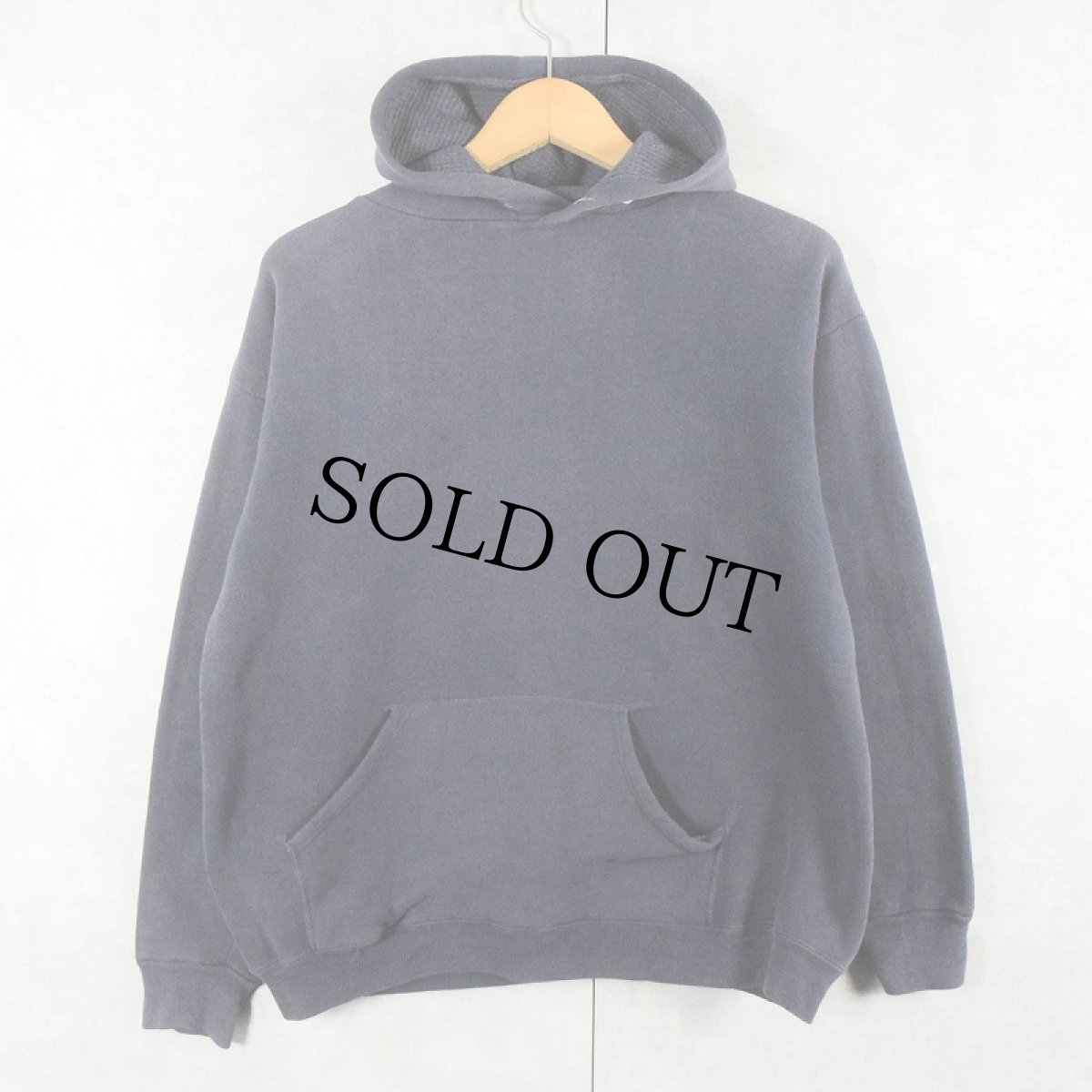 画像1: 60〜70's 無地スウェットフーディー (1)