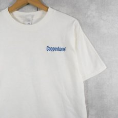画像2: Coppertone 日焼け止めメーカー イラストプリントTシャツ L (2)