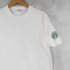 画像2: 2000's STARBUCKS COFFEE "New to the Neighborohood!" プリントTシャツ M (2)