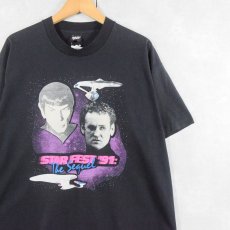 画像1: 90's STAR TREK USA製 "STAR FEST" SFテレビドラマプリントTシャツ XXL (1)