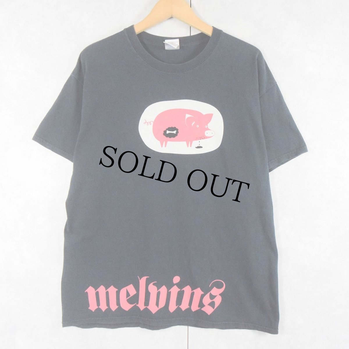 画像1: The Melvins ロックバンドTシャツ L (1)