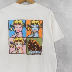 画像1: Coppertone 日焼け止めメーカー イラストプリントTシャツ L (1)