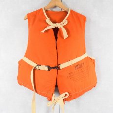 画像1: 70's U.S.COAST GUARD ライフプリザーバーベスト (1)